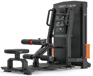 Hip Thrust de Pie con Carga por Placas