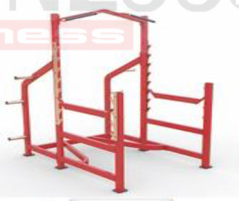 Rack de Potencia Olímpico con Dominadas